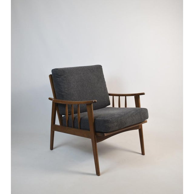 Mid-Century Scandinavian Style Armchair, 1960s For Sale - Image 14 of 14