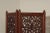 Ornate Carved Mahogany Folding Two-Panel Dressing Screen For Sale - Image 12 of 12