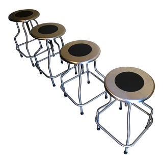 Design Within Reach Precision Stools - Set of 4 For Sale