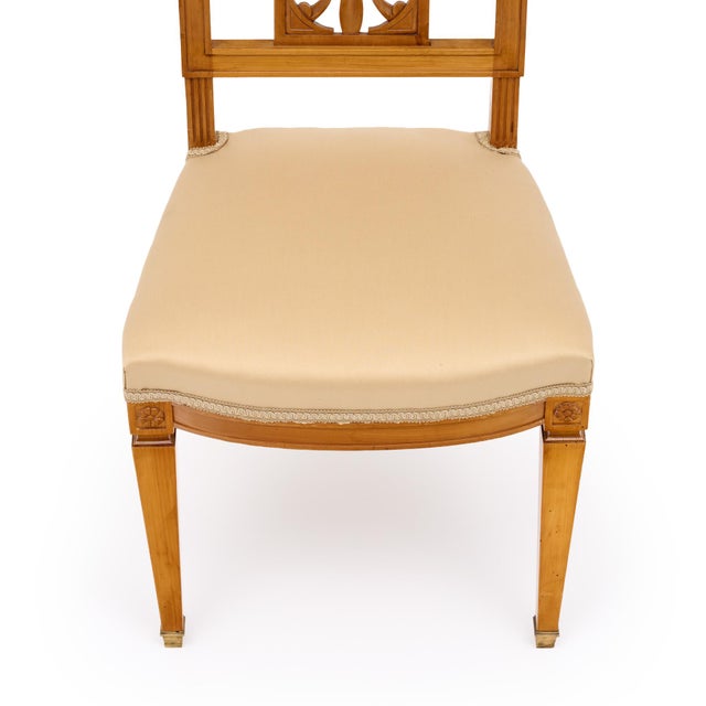 Directoire Antique French Dining Chairs For Sale In Austin - Image 6 of 9