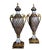 French Sevrés Floor Vases with Gilt Bronze, Set of 2 For Sale