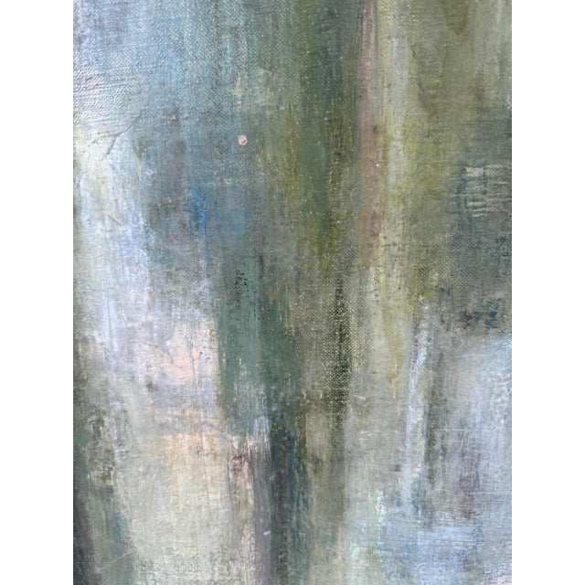 JF Caron, Abstract Water Lilies, 20th Century, Painting on Canvas For Sale - Image 17 of 18