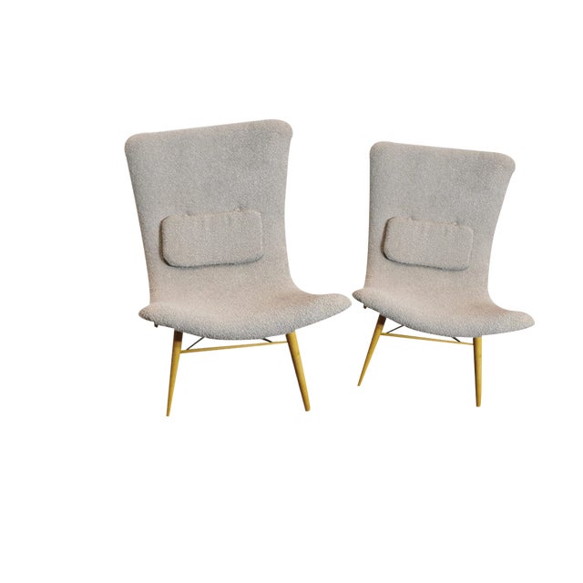 Set of Armchairs by Miroslav Navratil For Sale