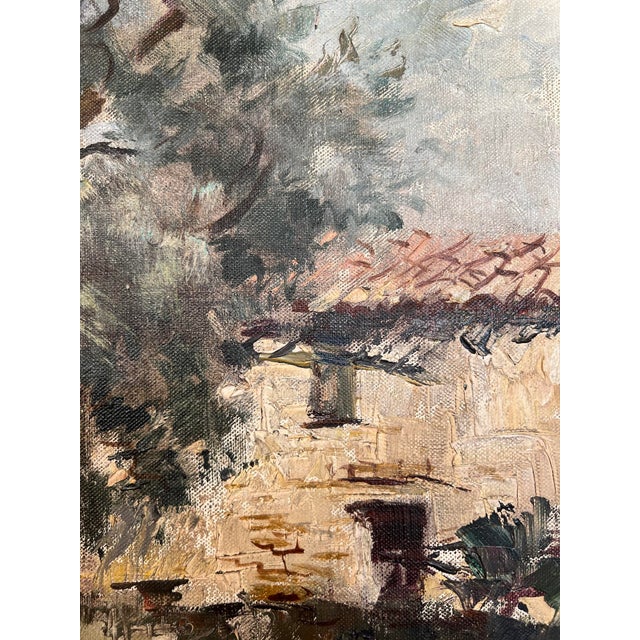 Tony Gardella, Petit sentier Corse et olivier, Oil on Canvas, Framed For Sale - Image 6 of 11