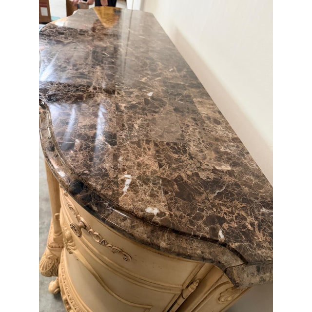 Marble Top Credenza For Sale - Image 13 of 13