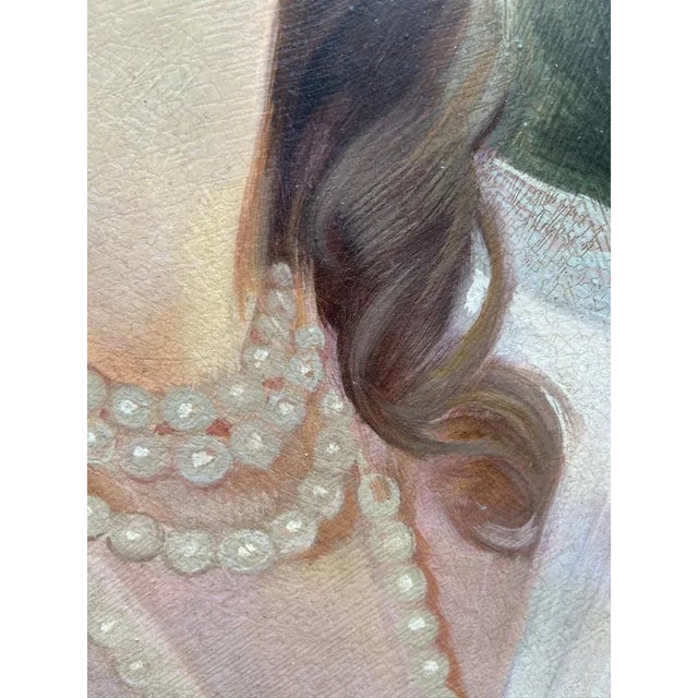 Angelo Granati, Portrait, Oil on Panel, 2019, Framed For Sale - Image 7 of 9