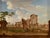 Giovanni Giacomo Van Lint (Rome 1723 - 1790) View of the Roman Forum Oil on canvas (53.5 x 68 cm - framed 60 x 75 cm)...