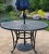 Traditional Outdoor Dining Table & Chairs W/ Cushions For Sale - Image 3 of 11