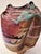 Abstract Multicolor Sculptural Ceramic Vessel For Sale - Image 3 of 11