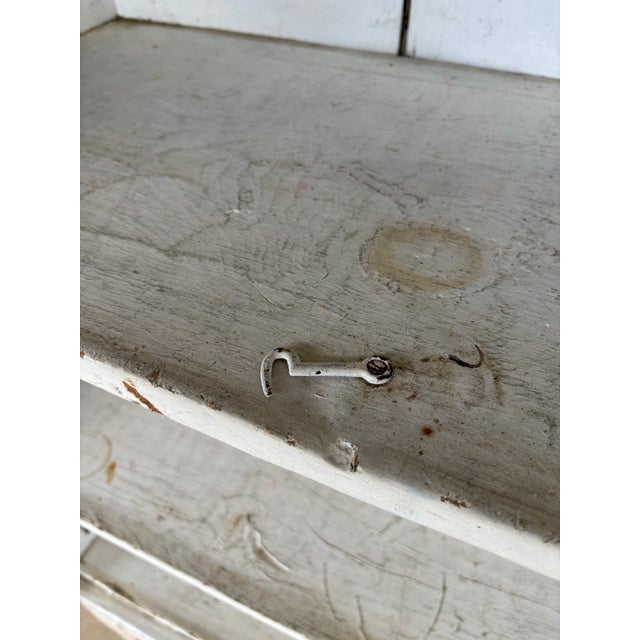 Primitive Antique Tin Stamped Pie Safe-Cupboard (Circa 1700's) For Sale - Image 15 of 18