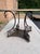 Steel and Travertine Greek Key Center or Dining Table For Sale - Image 4 of 8
