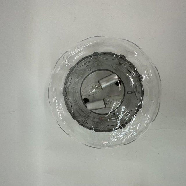 Mid-Century Glass Ceiling / Wall Lamp, 1970s For Sale - Image 9 of 14