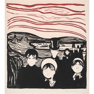 Edvard Munch, After Anxiety, Serigraph For Sale