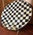 American MacKenzie-Childs Courtly Check 16” Enamel Charger / Serving Platter For Sale - Image 3 of 8