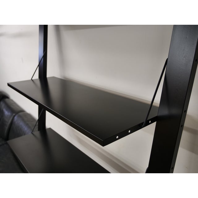 1980s Postmodern Metal Shelving Unit by Rodney Kinsman for Bieffeplast, 1980s For Sale - Image 5 of 14