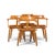 Walter Gropius W199 Bauhaus for Thonet Mid Century Bentwood Chairs - Set of 4 Each chair measures: 23.25 wide x 19 deep x...