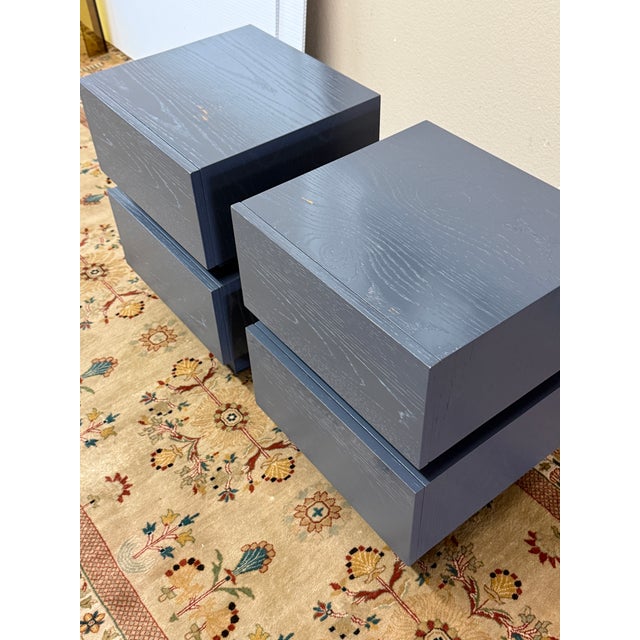 2020s Lawson-Fenning Stacked Box Nightstands, Pair For Sale - Image 5 of 12