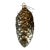 Antique German Wire-Wrapped Pine Cone Christmas Ornament For Sale