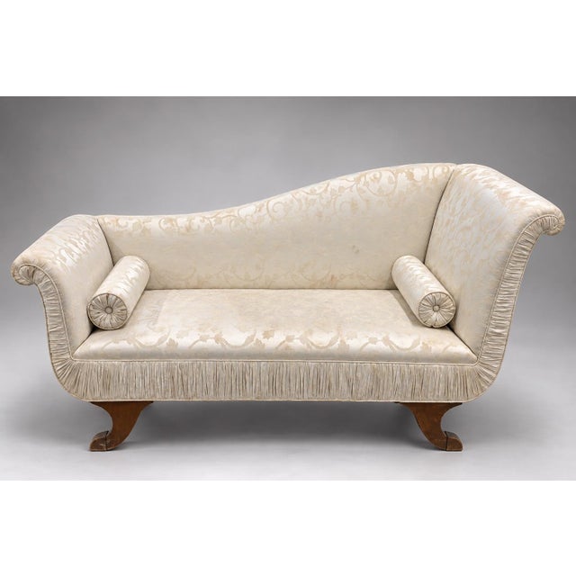 Biedermeier Mid 19th Century Biedermeier Chaise Lounge For Sale - Image 3 of 10