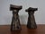 Large Brutalist Bronze Candleholder, 1960s, Set of 2 For Sale - Image 6 of 16
