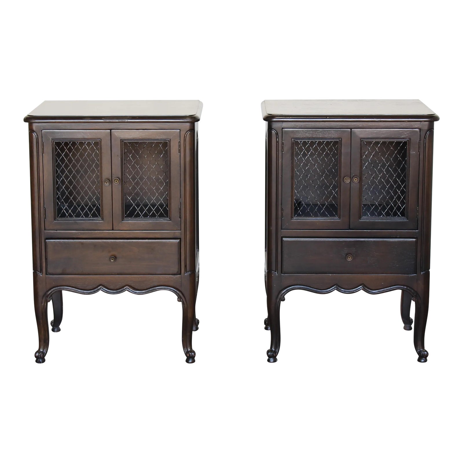 Vintage French Style Nightstands, a Pair Chairish