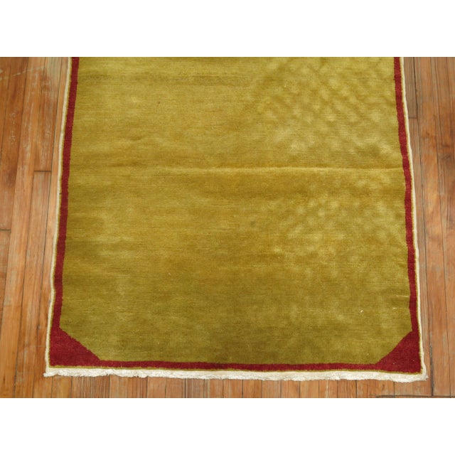 Mid 20th Century Turkish Modernist Rug, 3; - 3'10" x 7'10" For Sale - Image 9 of 10