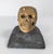American 19th Century Folk Art Memento Mori Skull Form Match Holder For Sale - Image 3 of 15