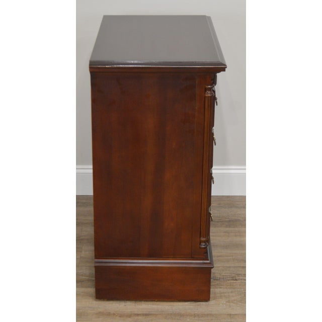 Sumter Cherry Traditional 4 Drawer Chest Nightstand Chairish