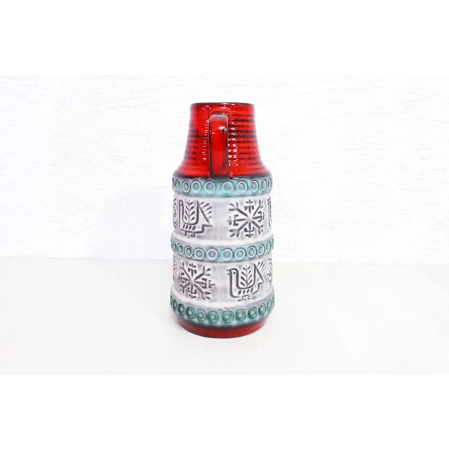 Ceramic German Vase from Bay Keramik, 1960s For Sale - Image 7 of 11