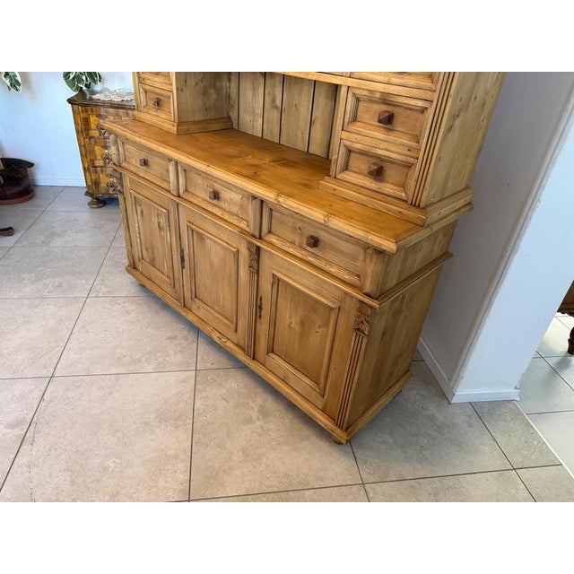 Gründerzeit Kitchen Sideboard, Farmhouse Cupboard, Farmhouse Sideboard D2818 For Sale - Image 12 of 18