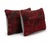 Mid-Century Modern Anatolian Lumbar Rug Pillow Cover 15'' X 24'' - Set of Two For Sale - Image 3 of 4