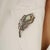 Contemporary Sterling Silver Art Deco Elegance Opal and Diamond Convertible Brooch Pendant For Sale - Image 3 of 12
