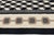 Contemporary Navajo Style Geometric Wool Area Rug – Optical Cubes in Charcoa For Sale In New York - Image 6 of 9