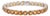 Retro Prong-Set 26.4 Ct Natural Honey Citrine Tennis Bracelet in 925 Silver For Sale