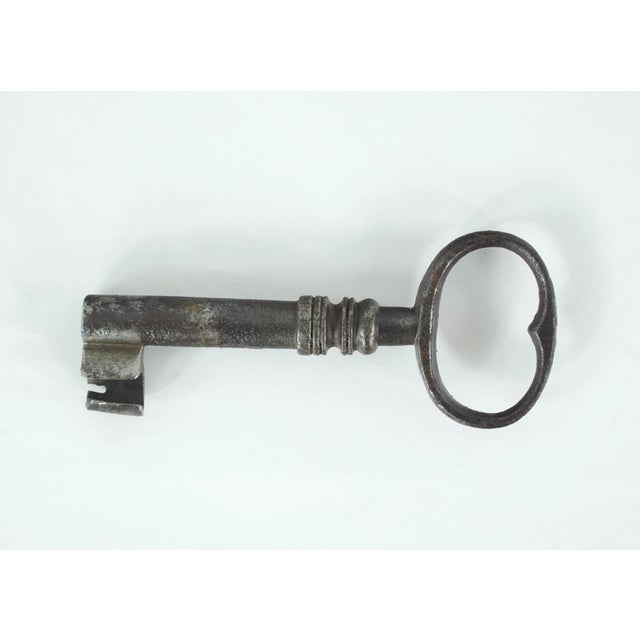 Mid 20th Century Reclaimed European Brown Metal Vault Unit For Sale - Image 12 of 12