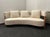 Three-Seater Sofa with Conical Legs in White Bouclé Wood, 2000s For Sale - Image 13 of 14
