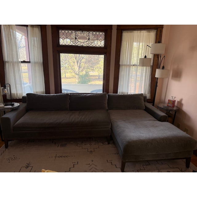 Moving in 6 weeks and sadly this won't fit the new layout. My loss is your gain on this pristine RH Cloud sectional sofa...