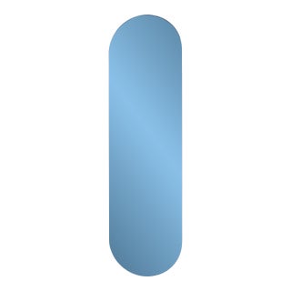 Balducci Oval Sapphire Blue Mirror Long For Sale