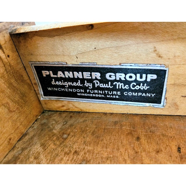 Mid-Century Modern Mid Century Modern Paul McCobb Planner Group Coffee Table With Drawer Rare For Sale - Image 3 of 6