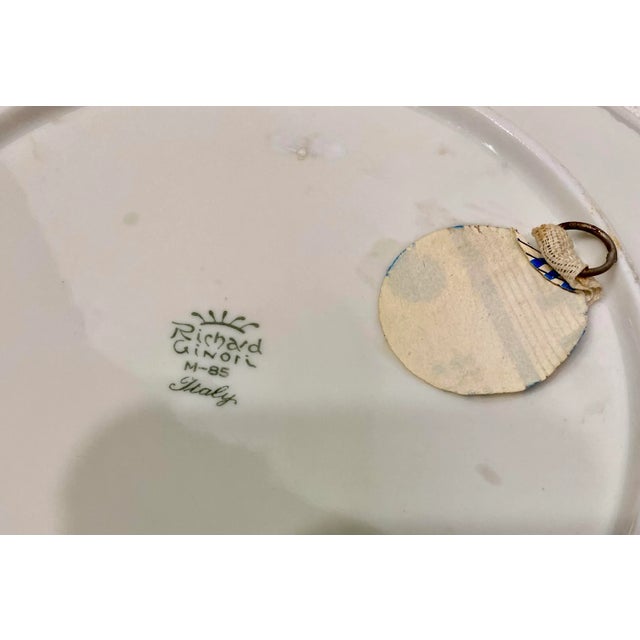 1960s Vintage Richard Ginori Trevi Fountain Decorative Plate For Sale In Boston - Image 6 of 8