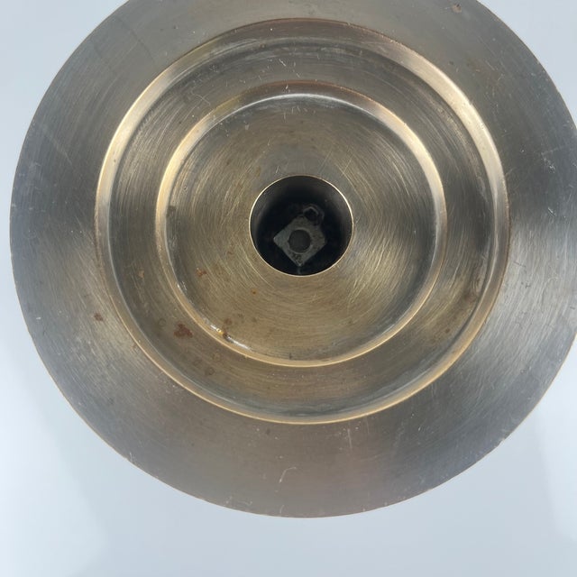 Vintage Bell and Hourglass-Shaped Candlestick, 1970s, Set of 2 For Sale - Image 10 of 14