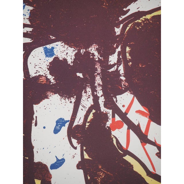 Pierre Alechinsky, Highland Park, Lithograph For Sale - Image 5 of 12