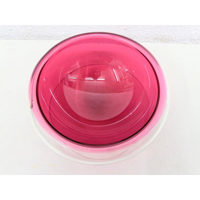 Mid-Century Modern Mid-Century Glass Vase by Tapio Wirkkala for Rosenthal, 1960s For Sale - Image 3 of 11