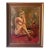 1950s Mid-Century Modern Expressionist Female Nude Oil Painting For Sale