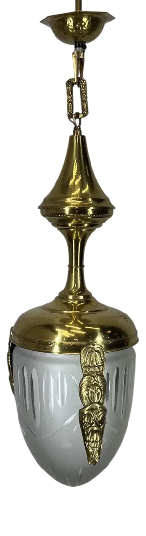 Pendant Lamp in Brass