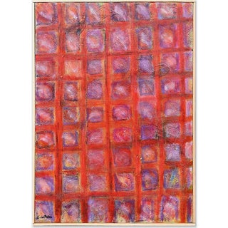 Giorgio Lo Fermo, Grid, 21st Century, Oil Painting on Canvas, Framed For Sale