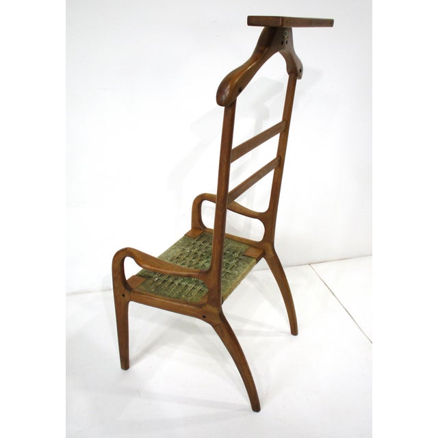 Mid 20th Century Valet Dressing Room Chair in the Style of Danish Modern by Armcrest For Sale - Image 5 of 12