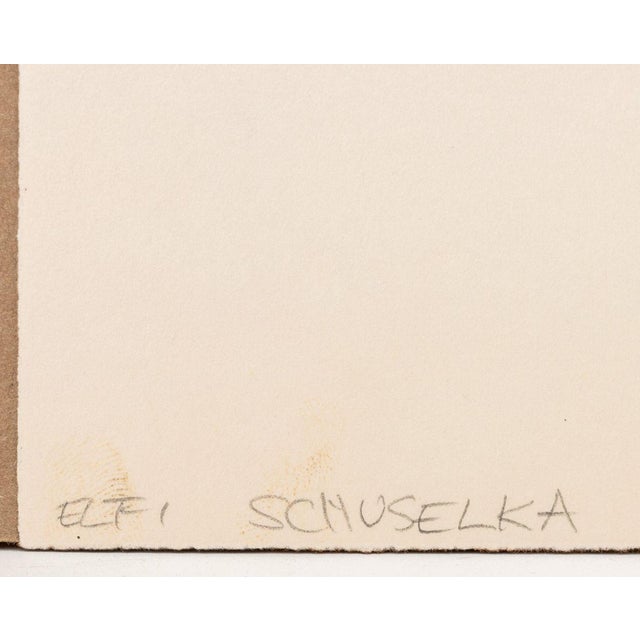 Elfi Schuselka Abstract Composition Prints, 3 For Sale - Image 17 of 18