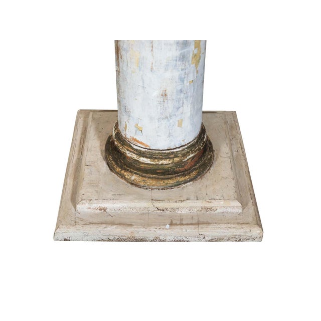 Late 19th Century Antique Column Floor Lamp For Sale - Image 5 of 5