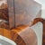 Brown Art Deco Writing Desk, 1930s For Sale - Image 8 of 17